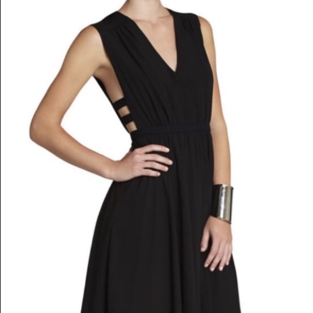 BCBGMaxAzria Black Sleeveless Dress